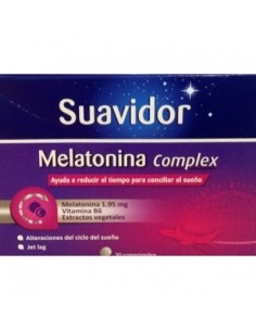 SUAVIDOR MELATONINA 1,95MG 30CO