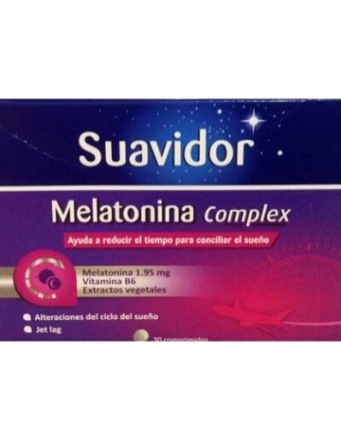 SUAVIDOR MELATONINA 1,95MG 30CO