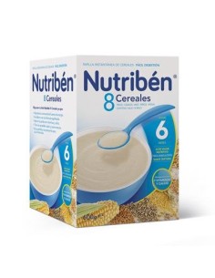NUTRIBEN PAPILLA 8 CEREALES 600 GRAMOS