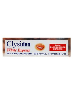CLYSIDEN WHITE EXPRESS PASTA 75 GRAMOS