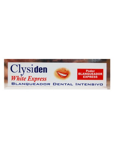 CLYSIDEN WHITE EXPRESS PASTA 75 GRAMOS