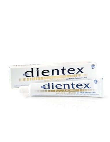 DIENTEX GOLDCARE PASTA DENTIFRICA 2X75ML