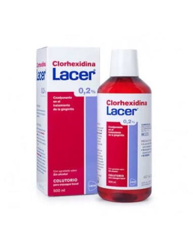 LACER COLUTORIO CLORHEXIDINA 0,2% 500ML