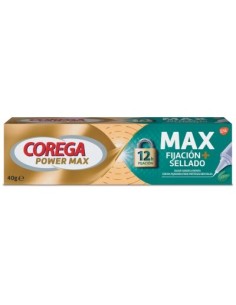COREGA MAXIMA FIJACION SELLADO MENTA 40G