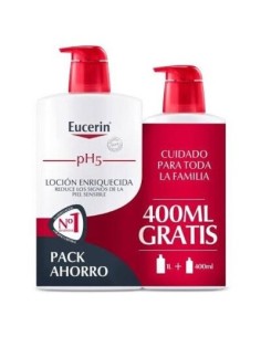 EUCERIN FAMILY PACK LOC PH5 ENRIQ 1L+400