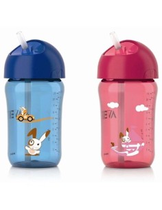 VASO PAJITA AVENT NIÑO 300 ML +12M