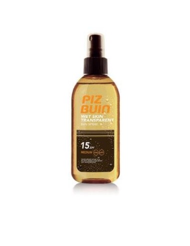 PIZ BUIN ACEITE SPRAY PIEL MOJADA SPF15