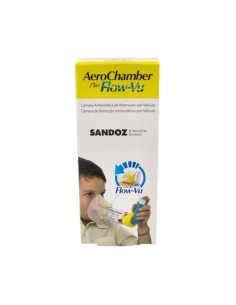AEROCHAMBER PLUS FLOW VU INFANTIL AMARIL