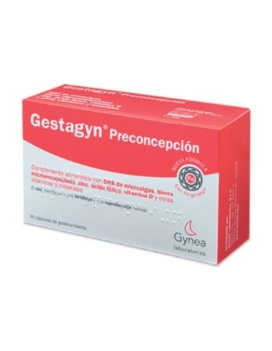 GESTAGYN PRECONCEPCION 30 CAPSULAS