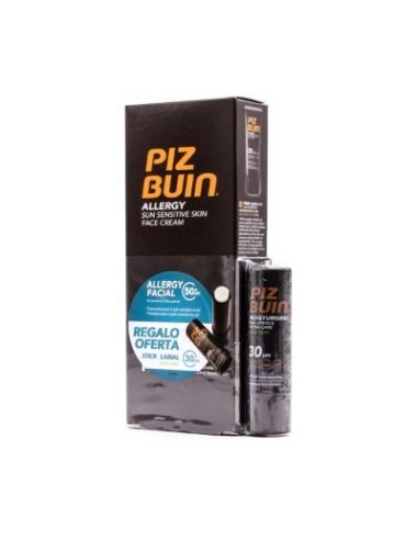 PIZ BUIN ALLERGY FACIAL+STICK LABIAL ALO