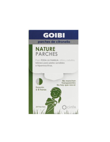 GOIBI PARCHES CITRONELLA ANTIMOSQ. 24 UD