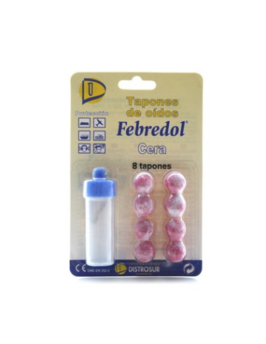 TAPONES OIDO FEBREDOL CERA 8 UND