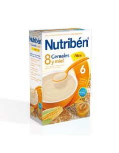 NUTRIBEN 8 CEREALES Y MIEL FIBRA 600 GR