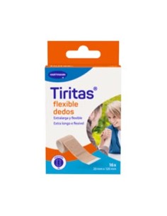 TIRITAS TELA ELASTIC DEDOS EXTRA LARGAS