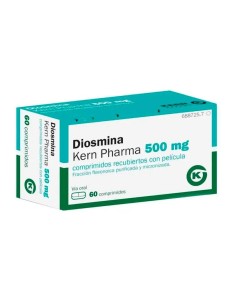 Diosmina Kern Pharma 500 mg, 60 Comprimidos Recubiertos 2