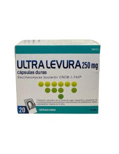Ultra Levura 250 mg, 20 Cápsulas 2
