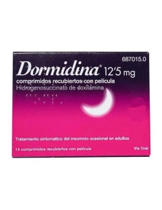 Dormidina 12,5 mg, 14 Comprimidos 2