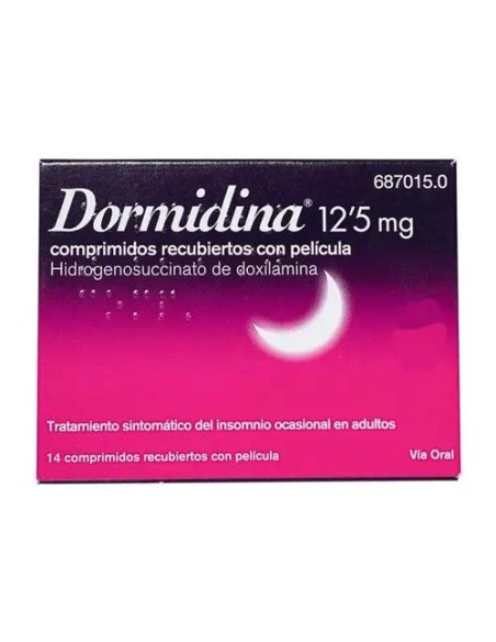 Dormidina 12,5 mg, 14 Comprimidos