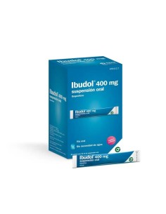 Ibudol 400 mg Suspensión Oral, 20 Sobres 2