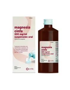 Magnesia Cinfa 200 mg/ml Suspensión Oral 260 ml 2