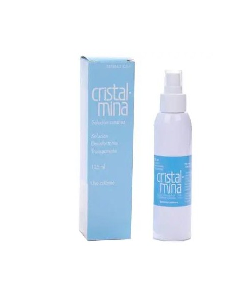 Cristalmina 10 mg/ ml Solución Para Pulverización Cutánea 125 ml