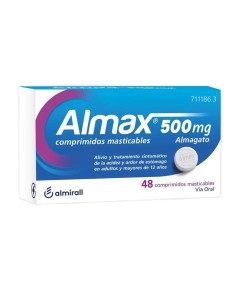 Almax 500 mg, 48 Comprimidos 2