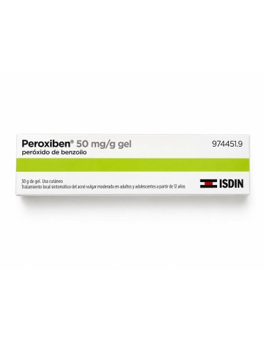 Isdin Peroxiben 50 Mg/G Gel Tópico 30 G
