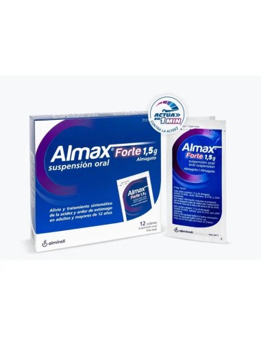 Almax Forte 1.5 gr 12 sobres Suspensión Oral