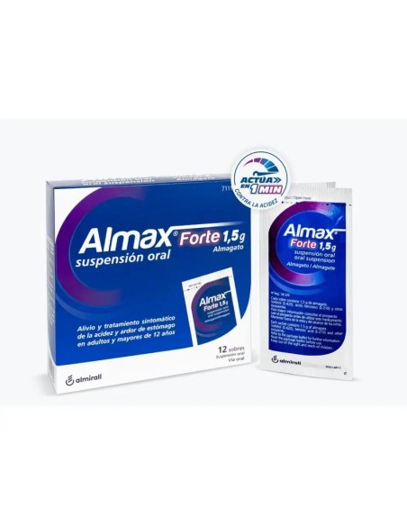 Almax Forte 1.5 gr 12 sobres Suspensión Oral