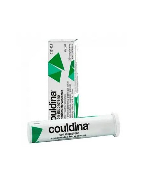 Couldina con Ibuprofeno 20 comprimidos Efervescentes