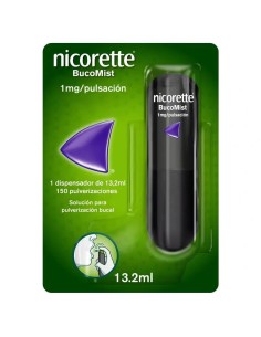 Nicorette® BucoMist 1 mg/pulsación solución para pulverización bucal 2