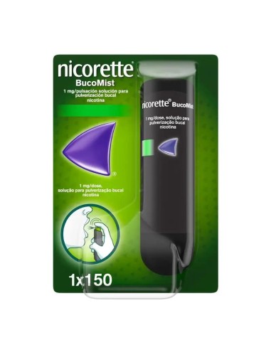 Nicorette® BucoMist 1 mg/pulsación solución para pulverización bucal