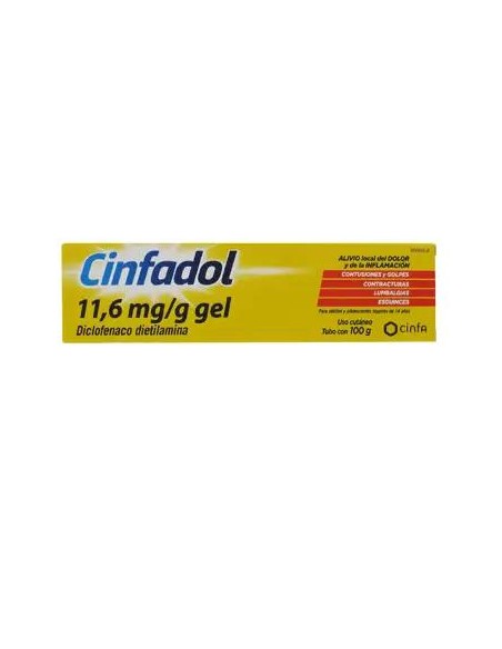 Cinfadol Gel 11,6 mg 100 gr