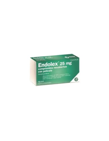 Endolex 25 mg, 12 Comprimidos