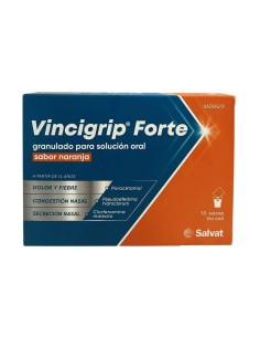 Vincigrip Forte Solución Oral Naranja 10 sobres 2
