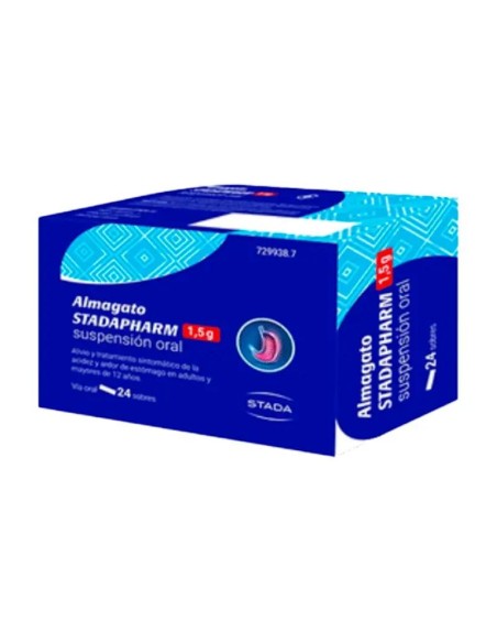 Almagato Stadapharm sobres Gel 1.5 gr, 24 sobres