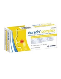 Deratin Complex Miel-Limón 30 Comprimidos Para Chupar