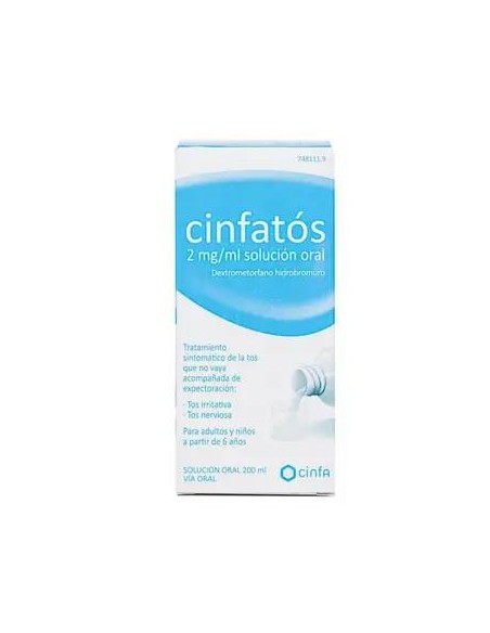 Cinfatos 2 mg/ ml Solución Oral Jarabe 200 ml