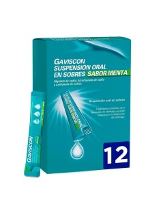 Gaviscon 12 sobres Sabor Menta