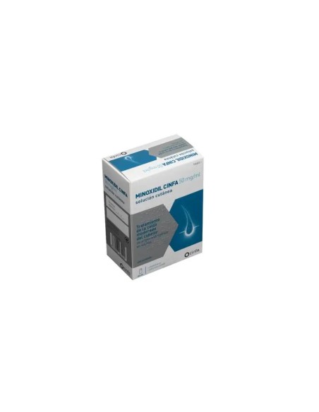 Dinaxil Minoxidil 50 mg/ ml Solución Cutánea, 60 ml