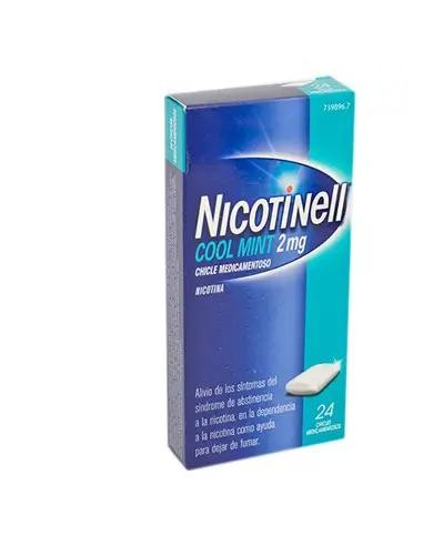 Nicotinell Cool Mint 2 mg 24 Chicles Medicamentosos