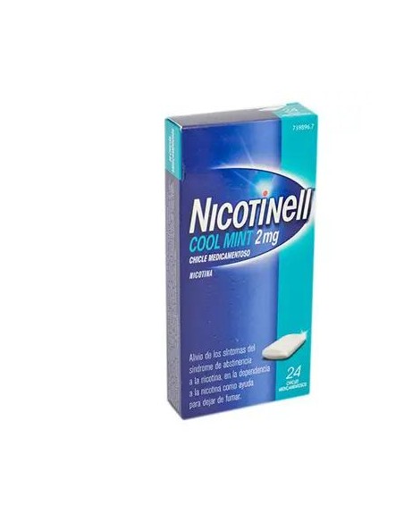Nicotinell Cool Mint 2 mg 24 Chicles Medicamentosos