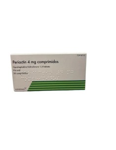 Periactin 4 mg 30 Comprimidos 2