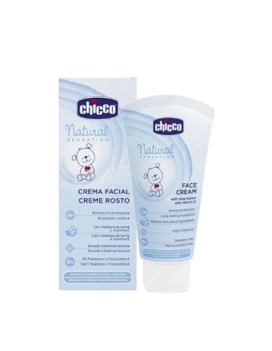 CREMA FACIAL CHICCO NAT SENS BEBE 50 ML