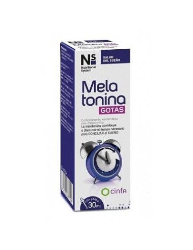 NS MELATONINA GOTAS 1 MG 30 ML