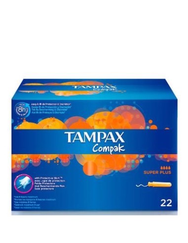 TAMPAX COMPAK SUPERPLUS 26 UNIDADES