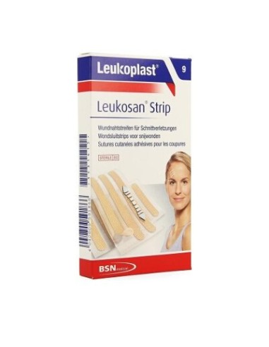 LEUKOSAN STRIP 6X38MM 6X75MM 9 TIRAS