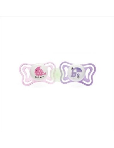 Chicco Chupete Physio Light Rosa 6-1 2ud