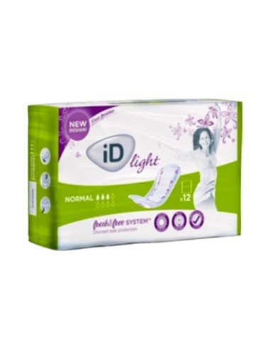 ID DISCREET LIGHT NORMAL COMPRESA 12 UDS