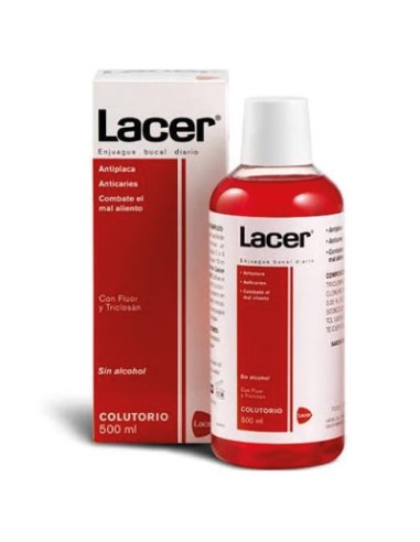 LACER CUIDADO BUCAL COLUTORIO 500 ML
